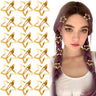 Joez Wonderful 20 Pcs Gold Star Hair Clips 1.18"/3cm Metal Snap Hair Clips Cute Star Clips Hair Barrettes Non-Slip Fashion Star Hair Accessories for Women Girls
