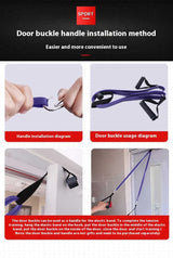 Indoor Fitness Resistance Band - Multiple Strength Levels