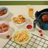 Air Fryer Accessories: Silicone Liner & Baking Tray