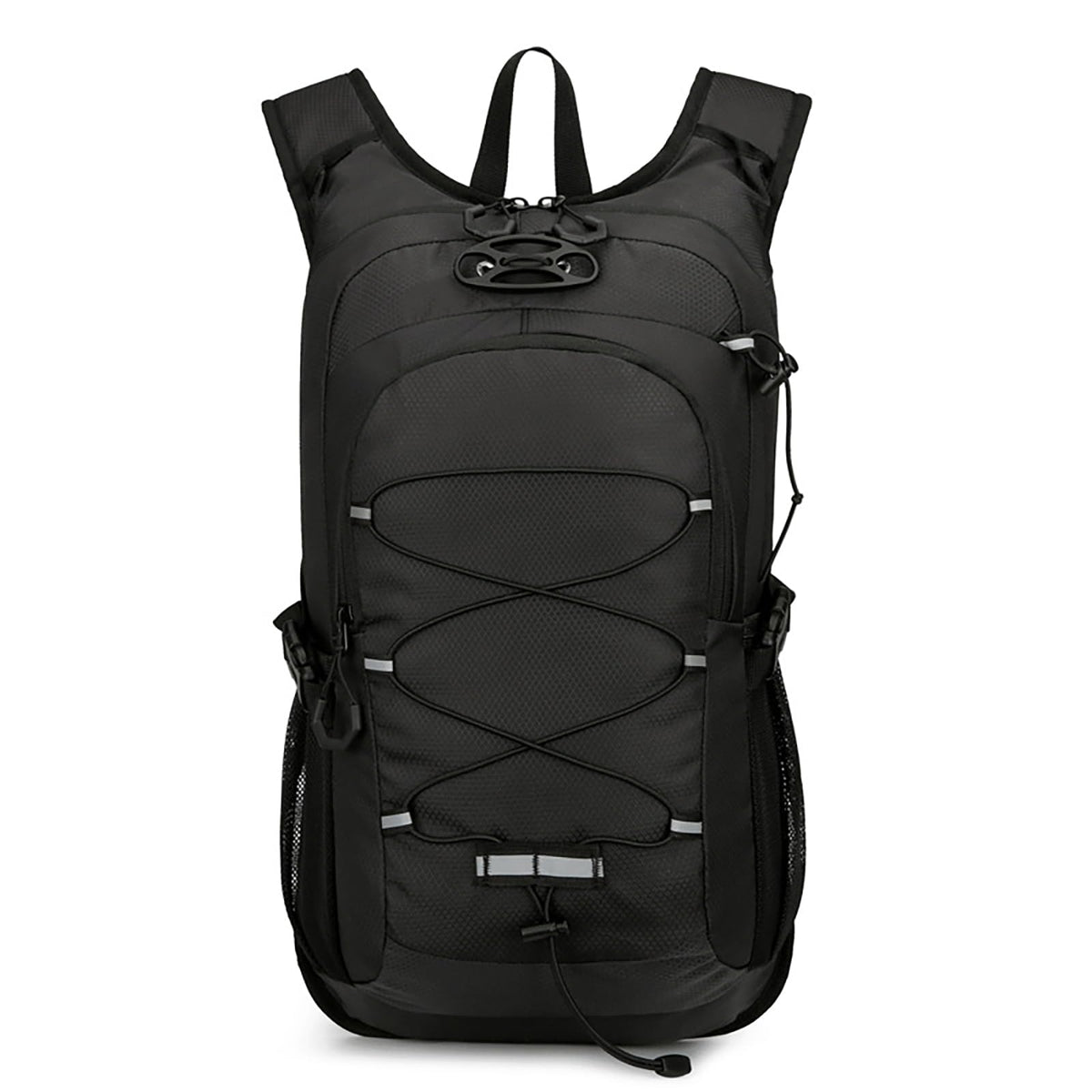 Cycling Backpack 35L Lightweight Hiking Backpack Men Women Waterproof Camping Daypack Outdoor Travel Daypack (Black)