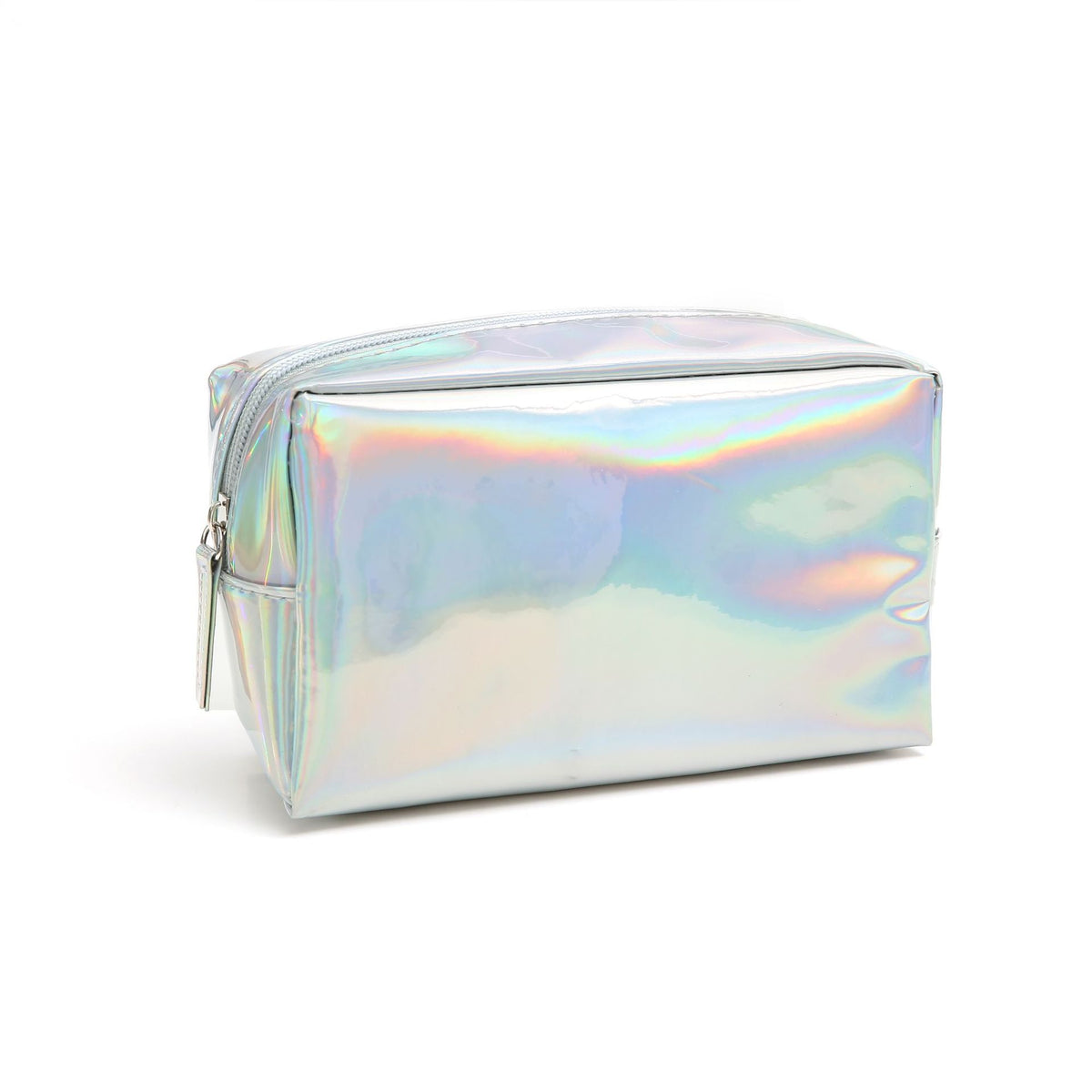 Laser Cosmetic Bag, Square Design, Large Capacity