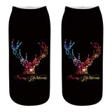 New 3D Printed Christmas Socks for Women