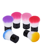 Nail Tools Set: Mushroom Brush, Dust Brush, Cleaning Brush