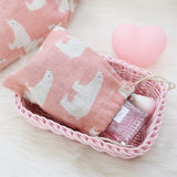 Cotton Linen Drawstring Storage Bag for Students