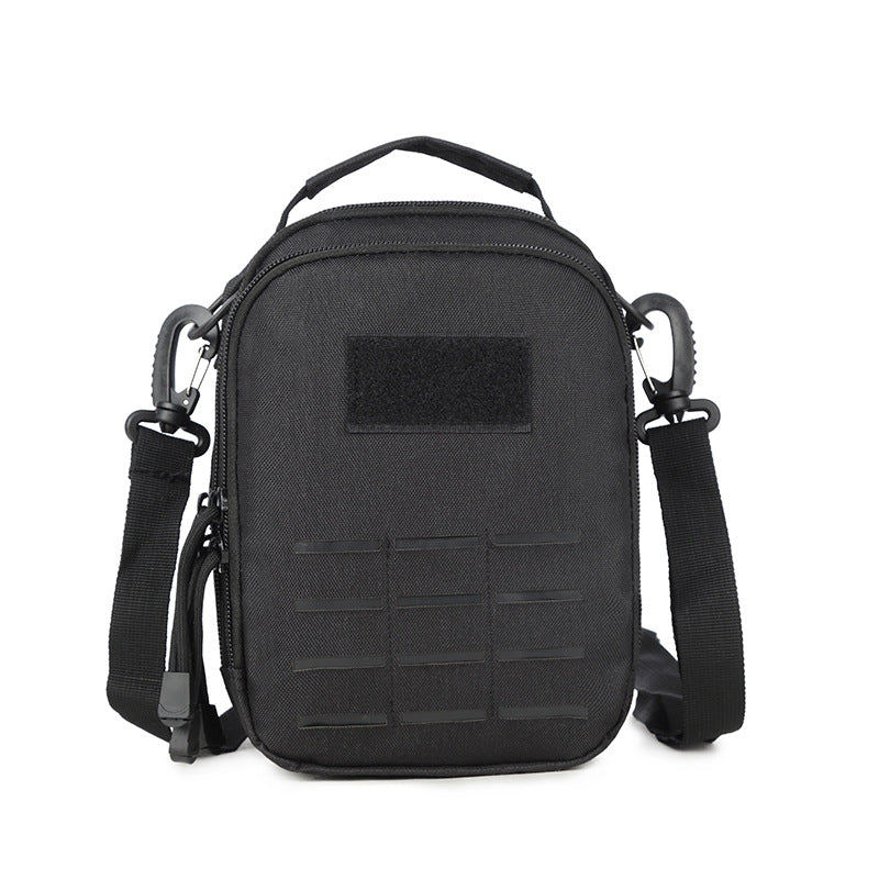 Pure Color Outdoor Small Bag with Punching Design