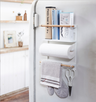 Magnetic 3-Tier Kitchen Organizer for Refrigerator