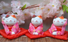 Lucky Cat Car Decoration Figurine