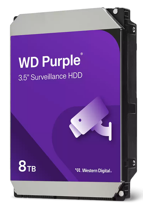 Western Digital HDD 3.5'' PURPLE CCTV 8TB WD85PURZ