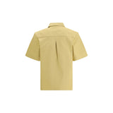Casablanca Cream Cotton Shortsleeve Shirt