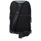 Piquadro Gray Fabric Crossbody Bag