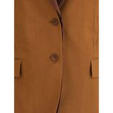 Fendi Brown Wool Blazer