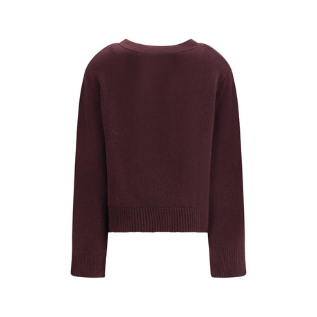 Lisa Yang Purple Cashmere Cardigan