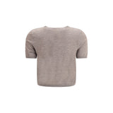 Lisa Yang Beige Cashmere Cardigan