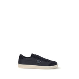 Prada Blue Polyamide Low Top Sneakers