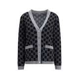 Gucci Black Wool Cardigan