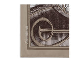 Burberry Beige Silk Scarf