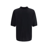 Saint Laurent Black Wool Polo Shirt