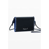 Desigual Nero Poliuretano Women Wallet