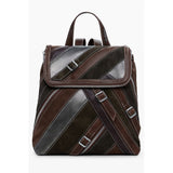 Desigual Marrone Poliuretano Women Backpack