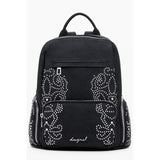 Desigual Black Polyurethane Women's Backpack