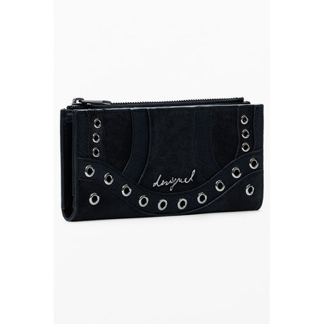 Desigual Nero Poliuretano Women Wallet