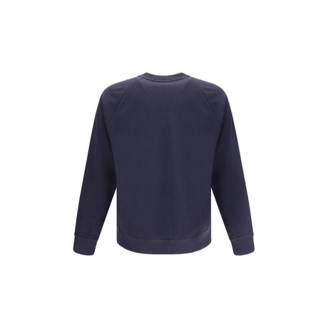 Fendi Blue Cotton Sweatshirt