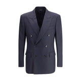 Tom Ford Blue Wool Blazer