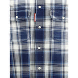 Dsquared² Multicolor Cotton Pattern Shirt