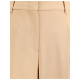 Ermanno Scervino Beige Viscose Casual Pants