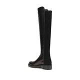 Stuart Weitzman Black Leather Over The Knee