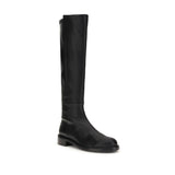 Stuart Weitzman Brown Calf Leather Bos Taurus Ankle Boots