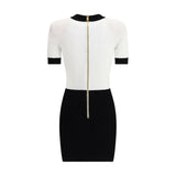 Balmain Multicolor Viscose Casual Dress