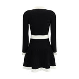 Balmain Black Viscose Casual Dress