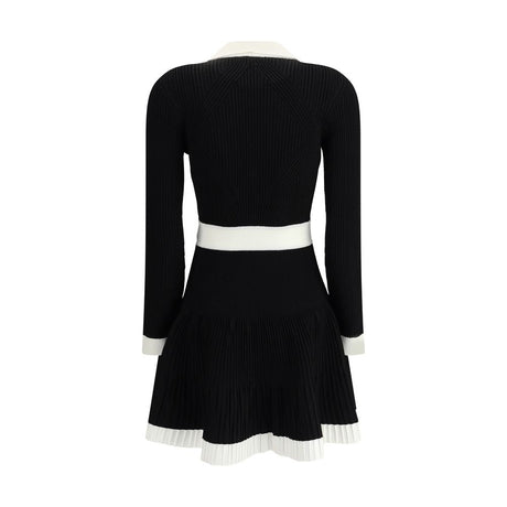 Balmain Black Viscose Casual Dress