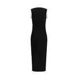 Balmain Black Viscose Casual Dress
