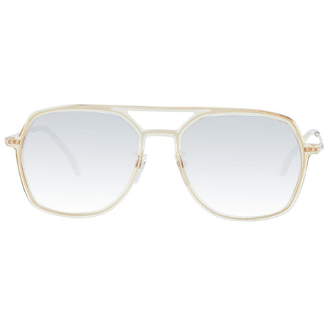 Lozza Beige Acetate & Plastic Sunglasses