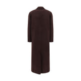 Brunello Cucinelli Bordeaux Cashmere Coat