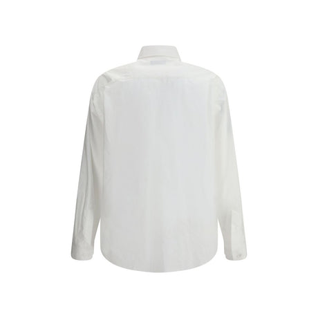 Balenciaga White Cotton Dress Shirt