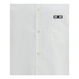 Balenciaga White Cotton Dress Shirt