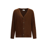 Laneus Brown Cashmere Cardigan
