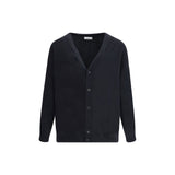 Laneus Black Cashmere Cardigan