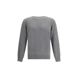 Brunello Cucinelli Gray Cashmere Cashmere Sweater