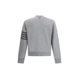 Thom Browne Gray Cotton Sweatshirt