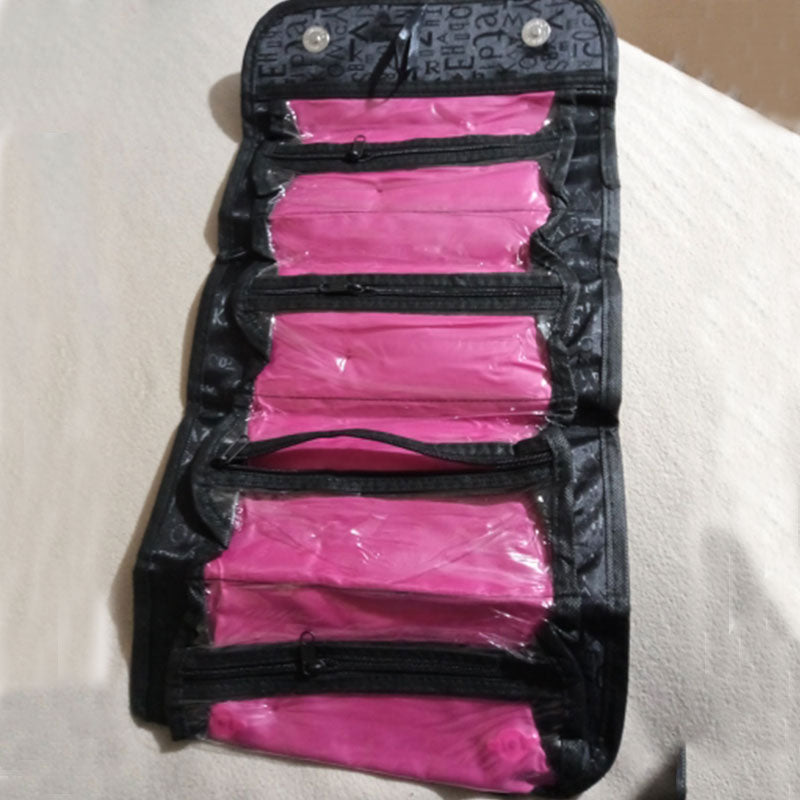 Hanging Makeup and Toiletries Organizer Travel Kit