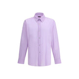Tom Ford Purple Cotton Dress Shirt