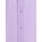 Tom Ford Purple Cotton Dress Shirt