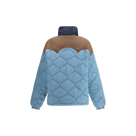 MARBELL Light Blue Polyamide Coat