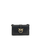 PINKO Black Calf Leather Bos Taurus Wallet