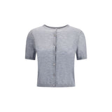 Lisa Yang Gray Cashmere Cardigan