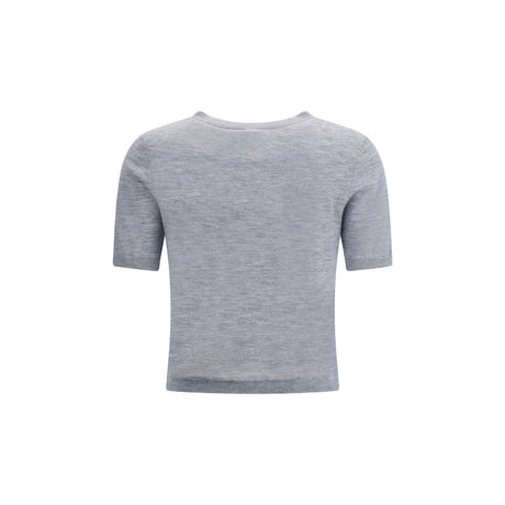 Lisa Yang Gray Cashmere Cardigan